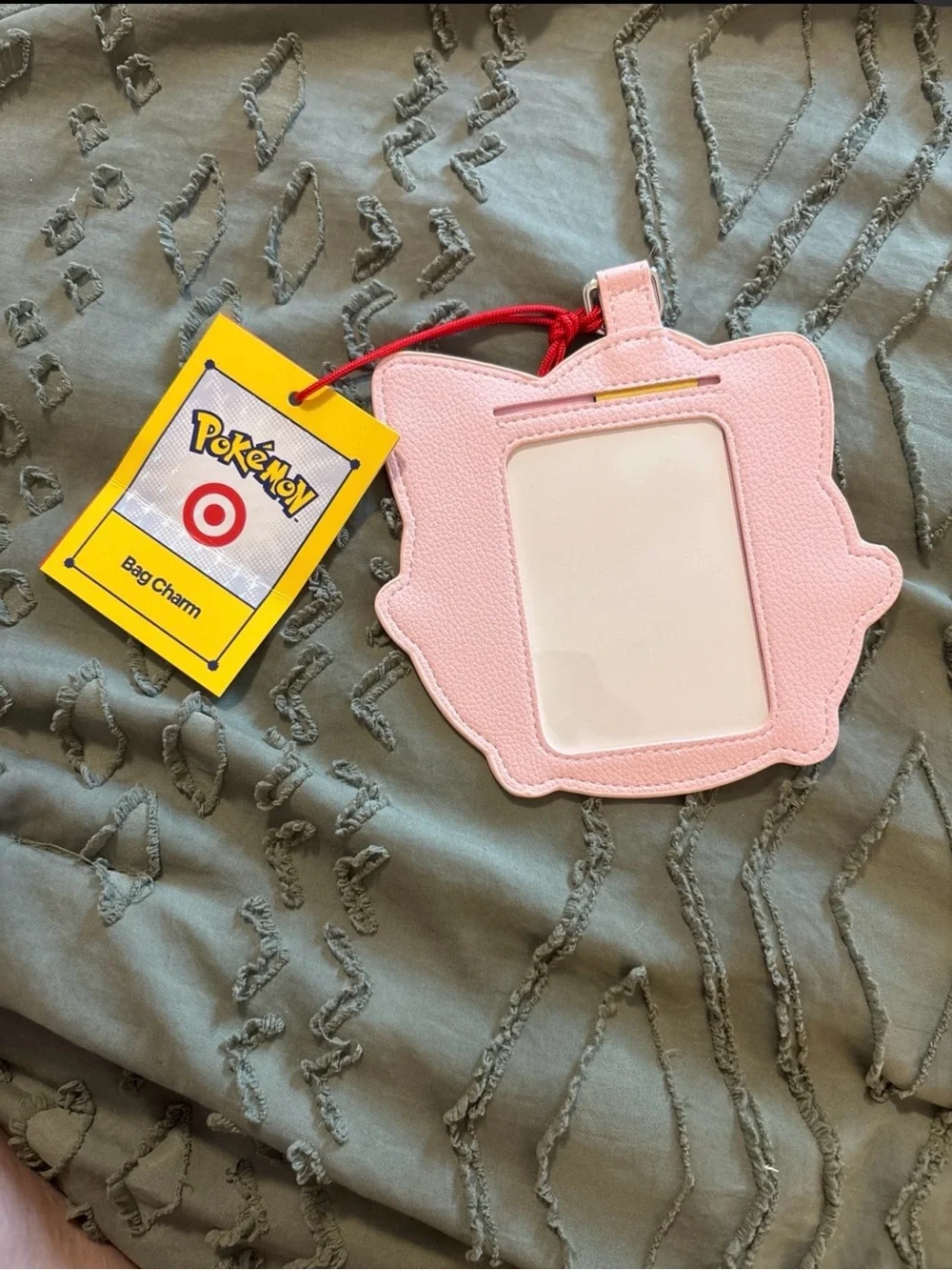 Pokemon Jigglypuff Pink Bag Charm - Target